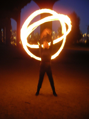 Fire Dancing Girl